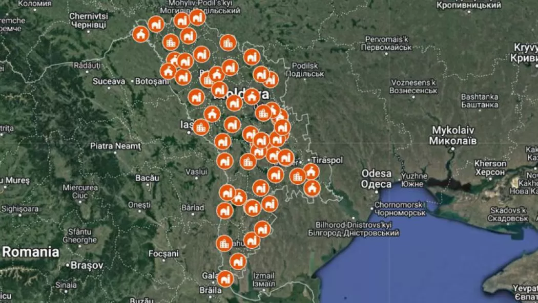 În R. Moldova a fost elaborată o hartă cu adăposturile antiaeriene