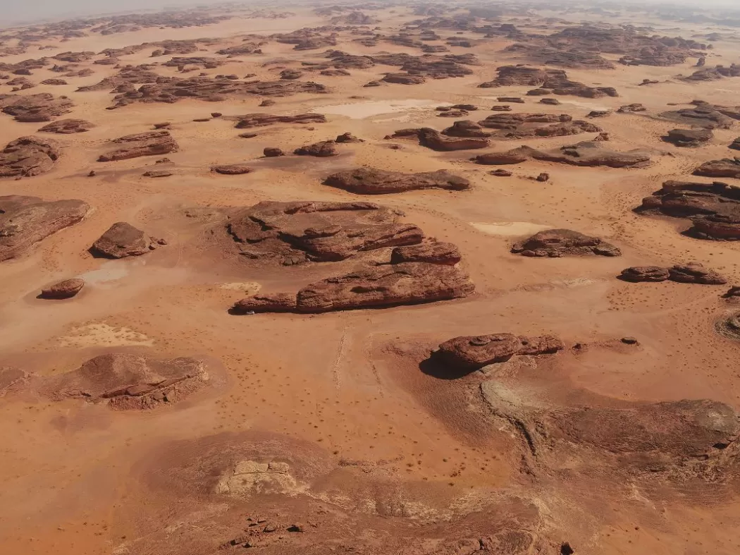 Arheologii care studiază o structură de piatră enigmatică în deșertul Arabiei Saudite au găsit dovezi ale unei credințe cultice neolitice
