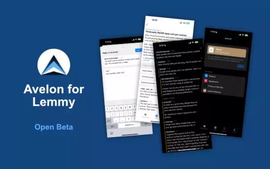 Aplicatia Avelon pentru Lemmy este acum pe App Store