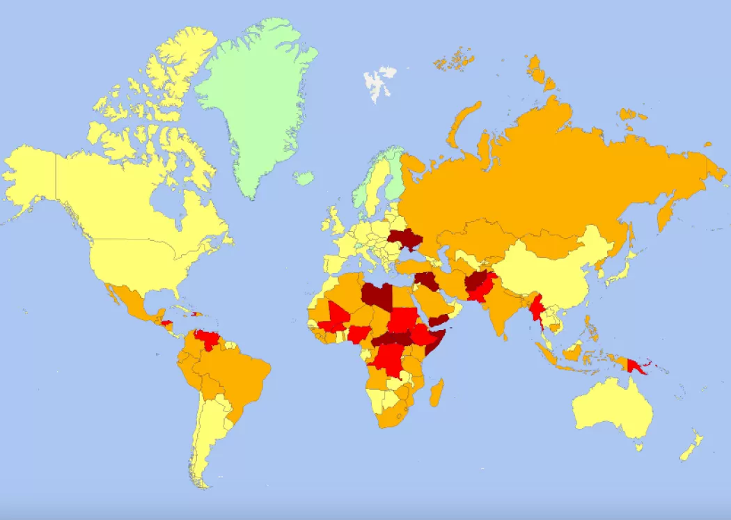 Călătoriți în siguranță în 2024: Descoperiți cele mai sigure țări dar și cele mai riscante