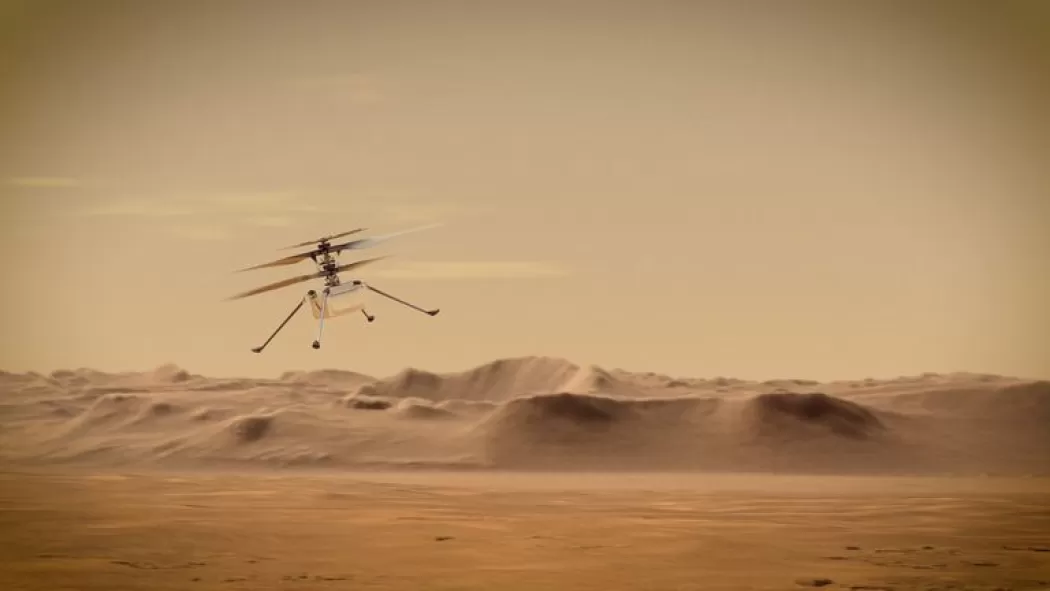  Micul elicopter al NASA de pe Marte și-a înregistrat ultimul zbor