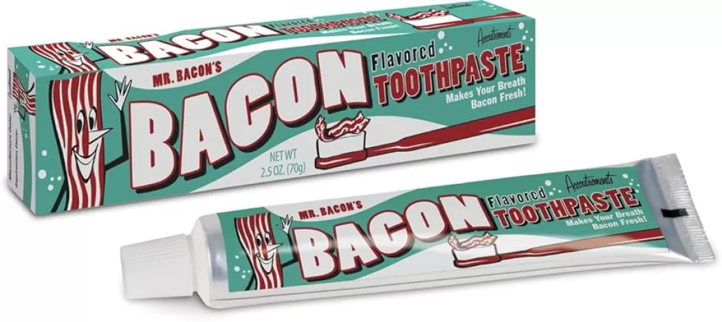 Explorând frontierele inovației: Pasta de dinți cu gust de bacon