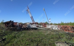 Explozii puternice la 50 km de Chișinău, în satul Maiac din Grigoriopol. Două antene din Transnsitria au fost distruse