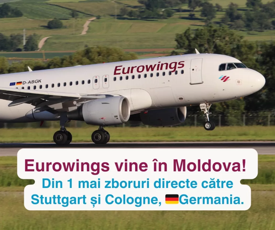 O companie low-cost vine în R. Moldova. Va opera două curse de pe Aeroportul Internațional Chișinău